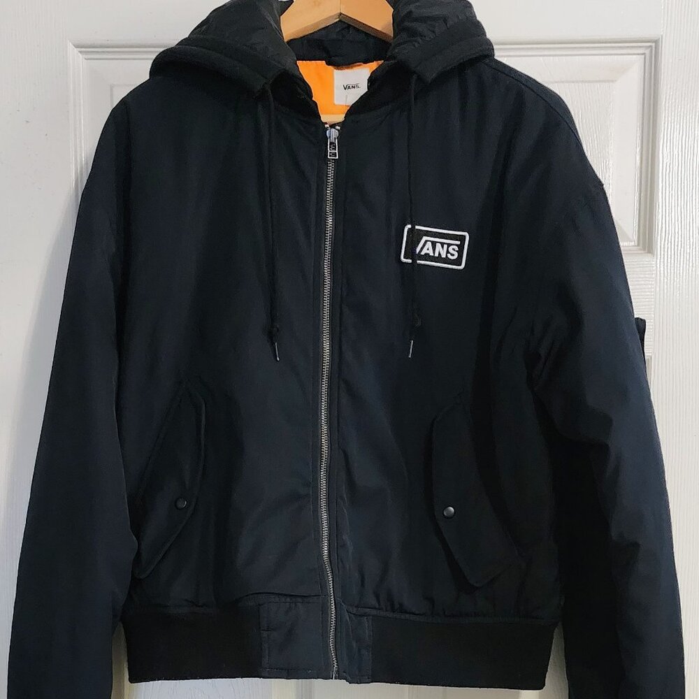 VANS WOMANS HOODED BOMBER JACKET